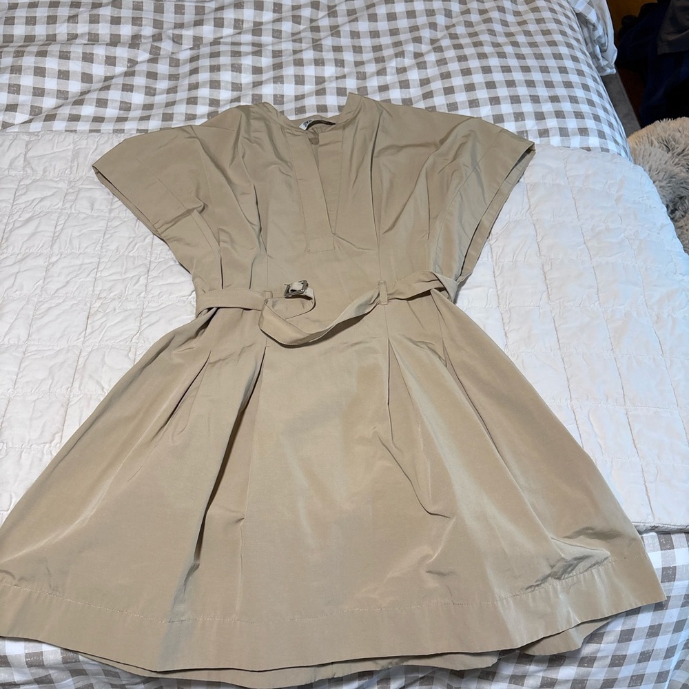 Zara Tan Mini Dress